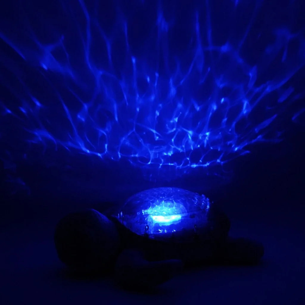 Cloud.b Tranquil Turtle Green projecting light