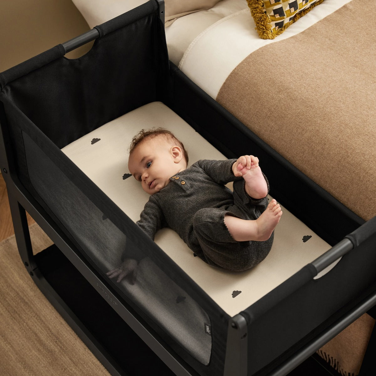 SnuzPod 5 Fitted Sheet 2pc - Snuz Pod - Dimples