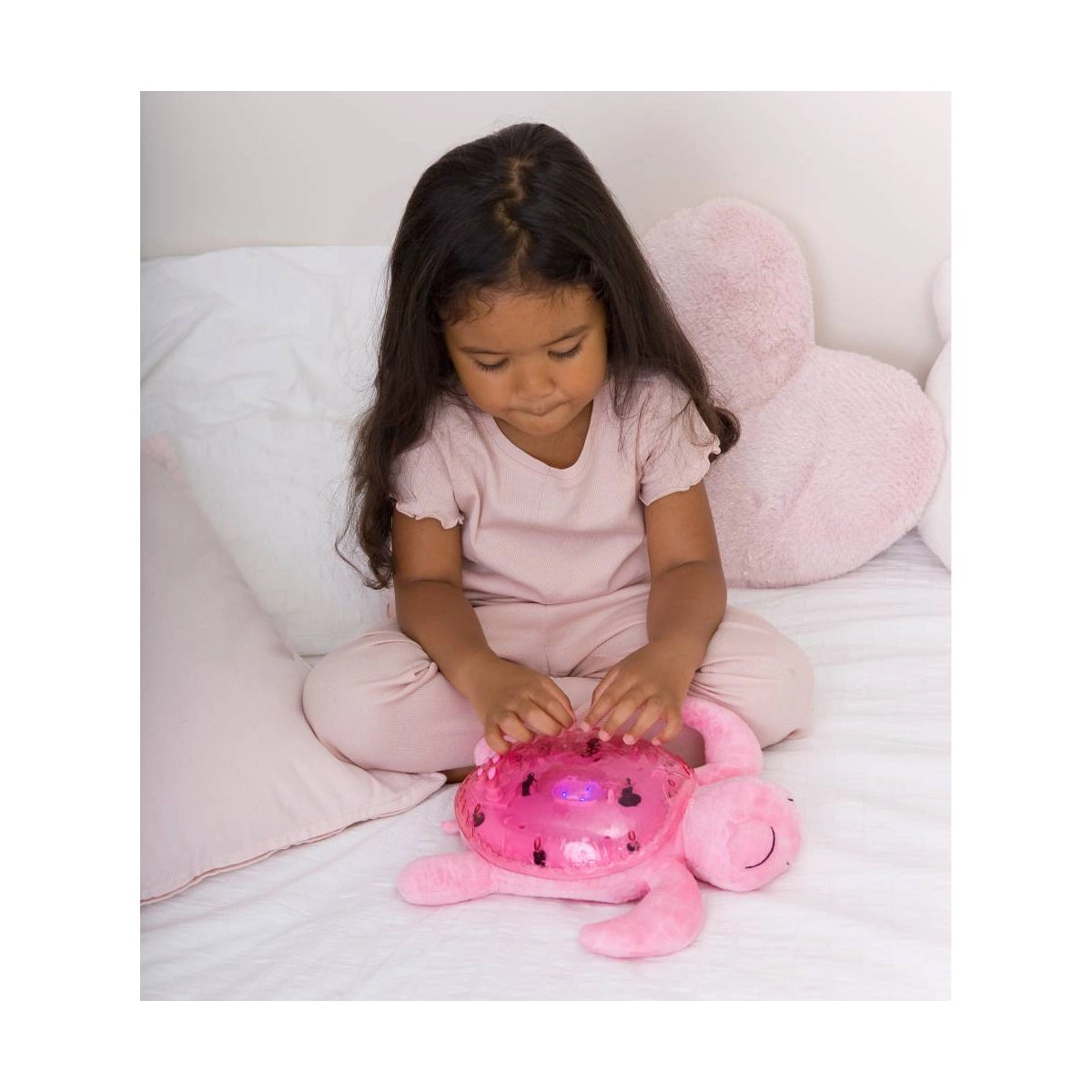 Child playing with Tranquil Turtle