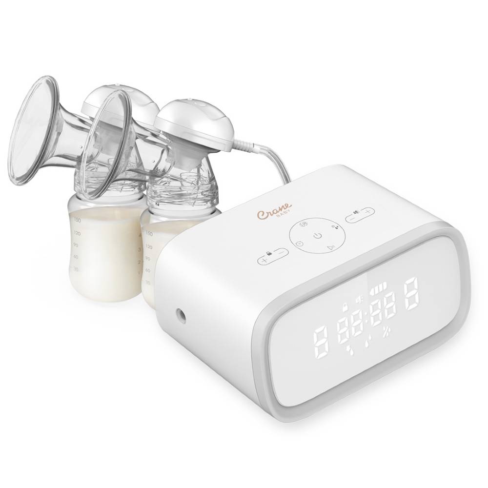 Crane Baby Rechargeable Double Electric Breast Pump:image,small_image,thumbnail,swatch_image