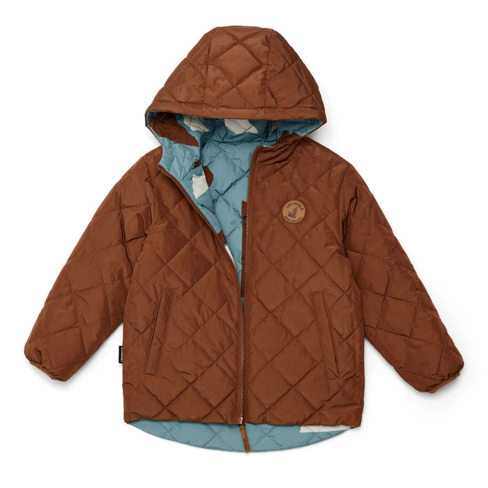 Reversible Eco-Puffer - Crywolf - Dimples