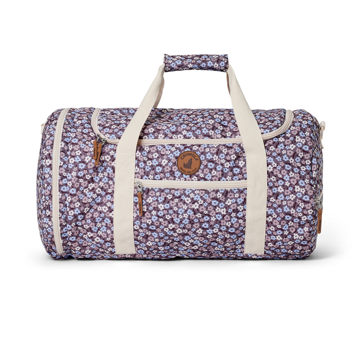Floral print recycled duffel bag:image,small_image,thumbnail,swatch_image