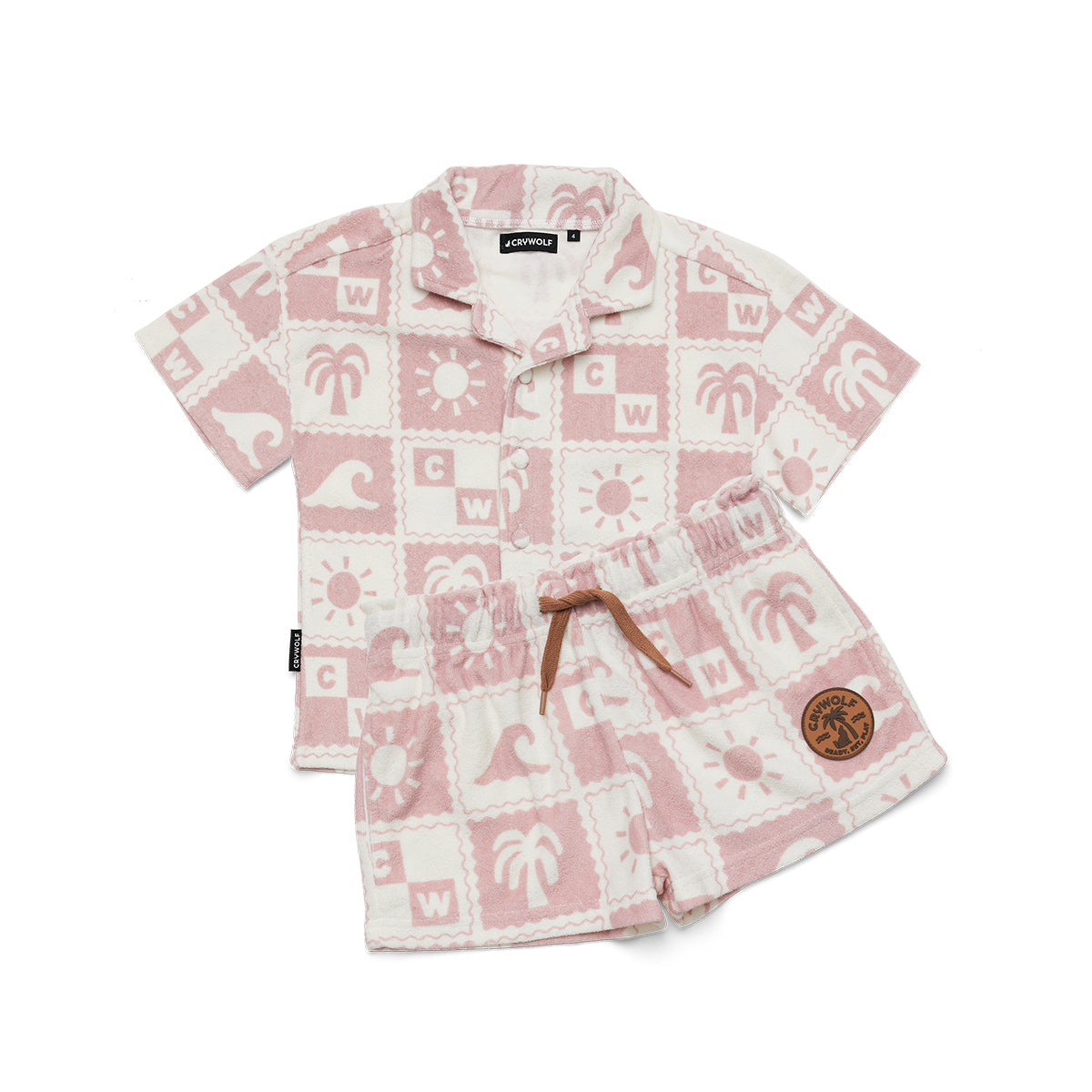 Cry Wolf resort set Blush Check:image,small_image,thumbnail
