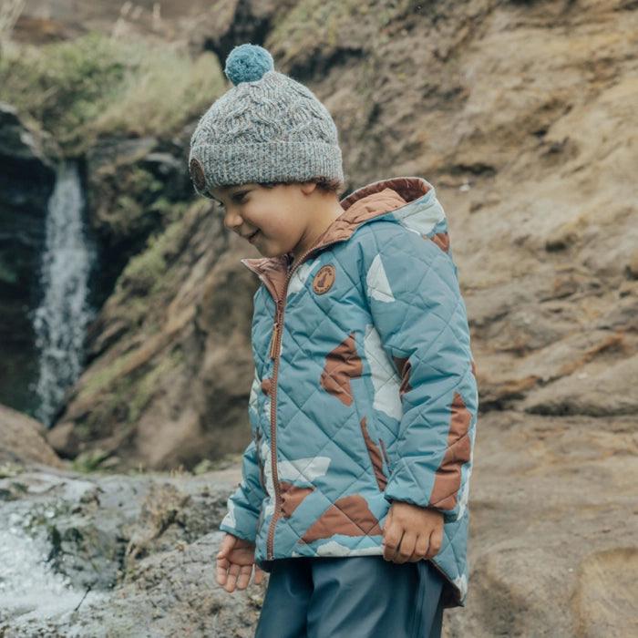 Reversible Eco-Puffer - Crywolf - Dimples