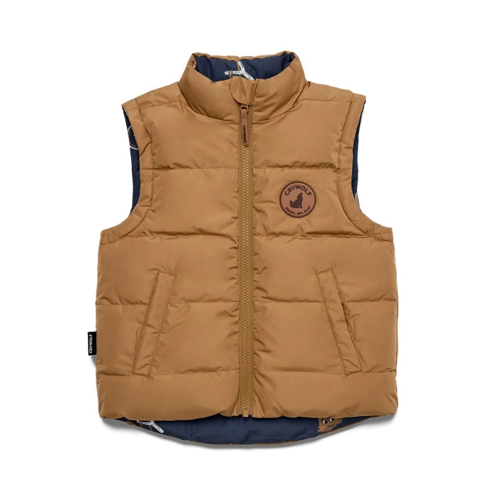 Reversible Vest - Crywolf - Dimples