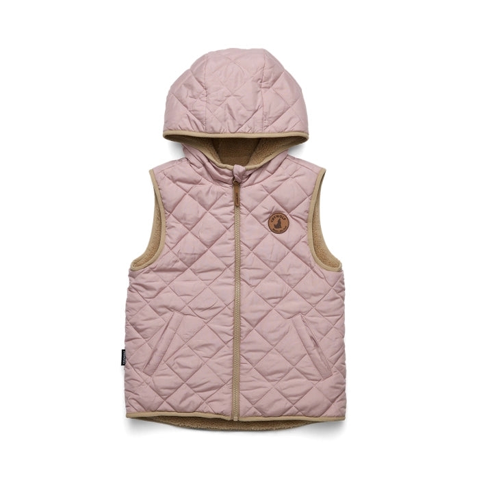 Reversible Yeti Vest - Crywolf - Dimples