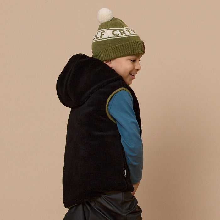 Revesible Yeti Vest - Crywolf - Dimples