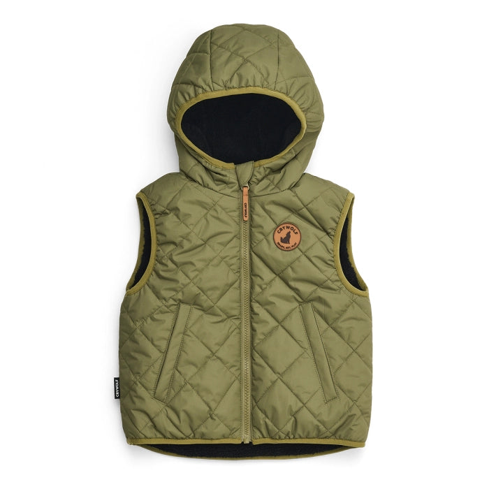 Revesible Yeti Vest - Crywolf - Dimples