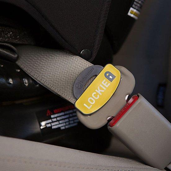 Lockie Seatbelt Positioner on seat belt