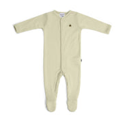 Cosy dreams Merino Baby grow in tea green bee from dimples new zealand :image,small_image,thumbnail