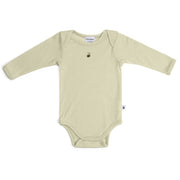 Merino Tea Green long sleeve body suit from cosy dreams collection of Dimples :image,small_image,thumbnail