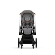 Cybex ePriam Pram 2022 in Rose Gold/Manhattan Grey Plus:image,small_image,thumbnail,swatch_image