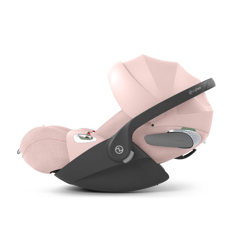 Cybex Cloud T i-size Infant Capsule in peach pink side view