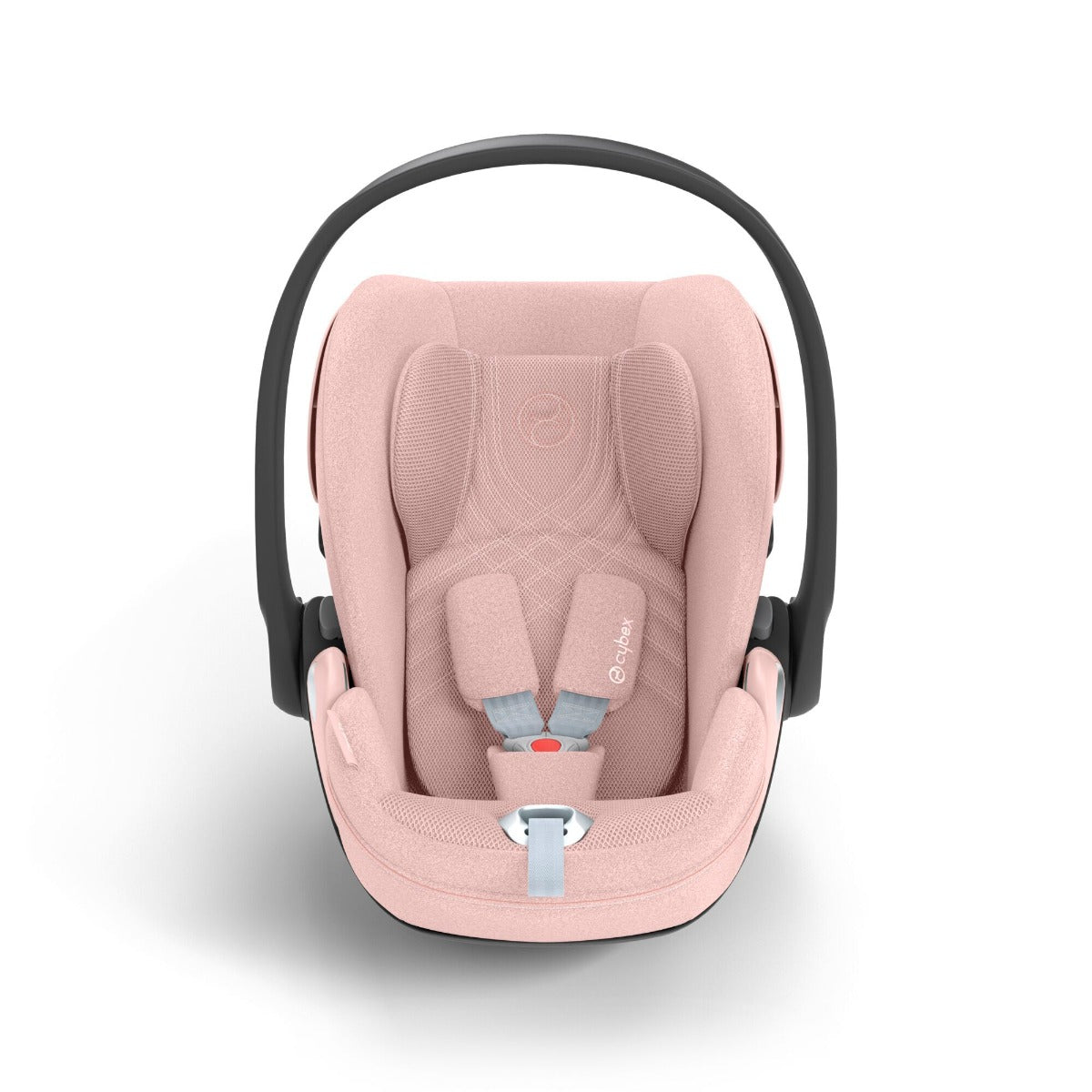 Cybex Cloud T i-size Infant Capsule in peach pink front view