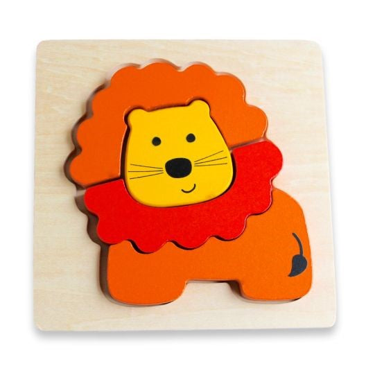 Lion Chunky Puzzle, Discoveroo Chunky Puzzle, Chunky Lion Puzzle, Lion Puzzle, Toddler Puzzles:image,small_image,thumbnail,swatch_image