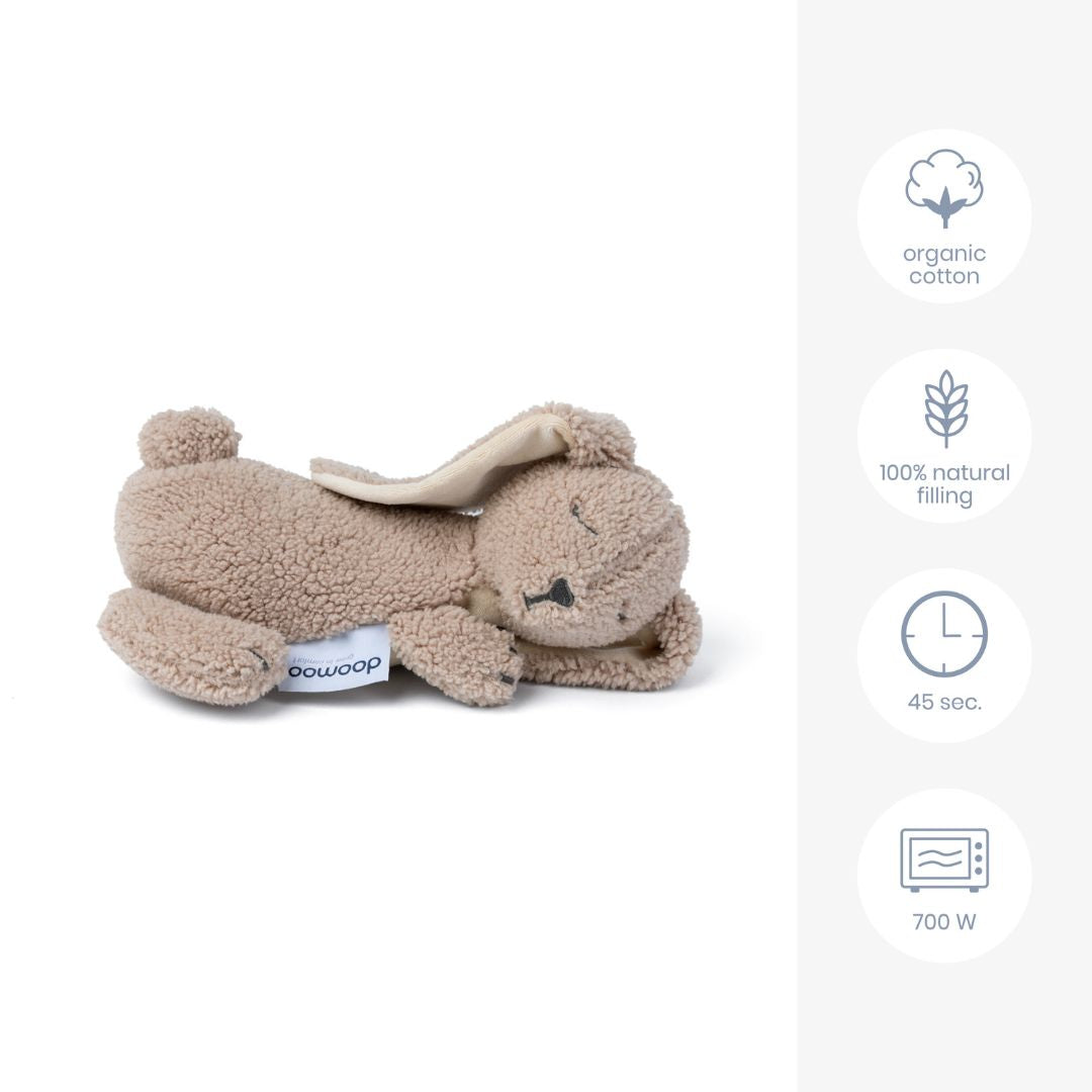 Snoogy Bunny Heat Pack Plush Biscuit - doomoo