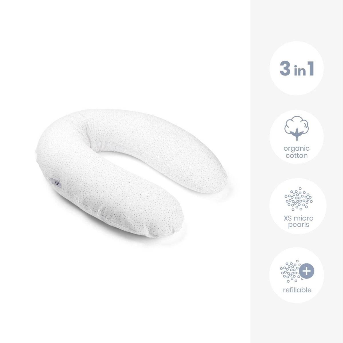 Specifications of Doo Moo Silver Dots Pregnancy Pillow