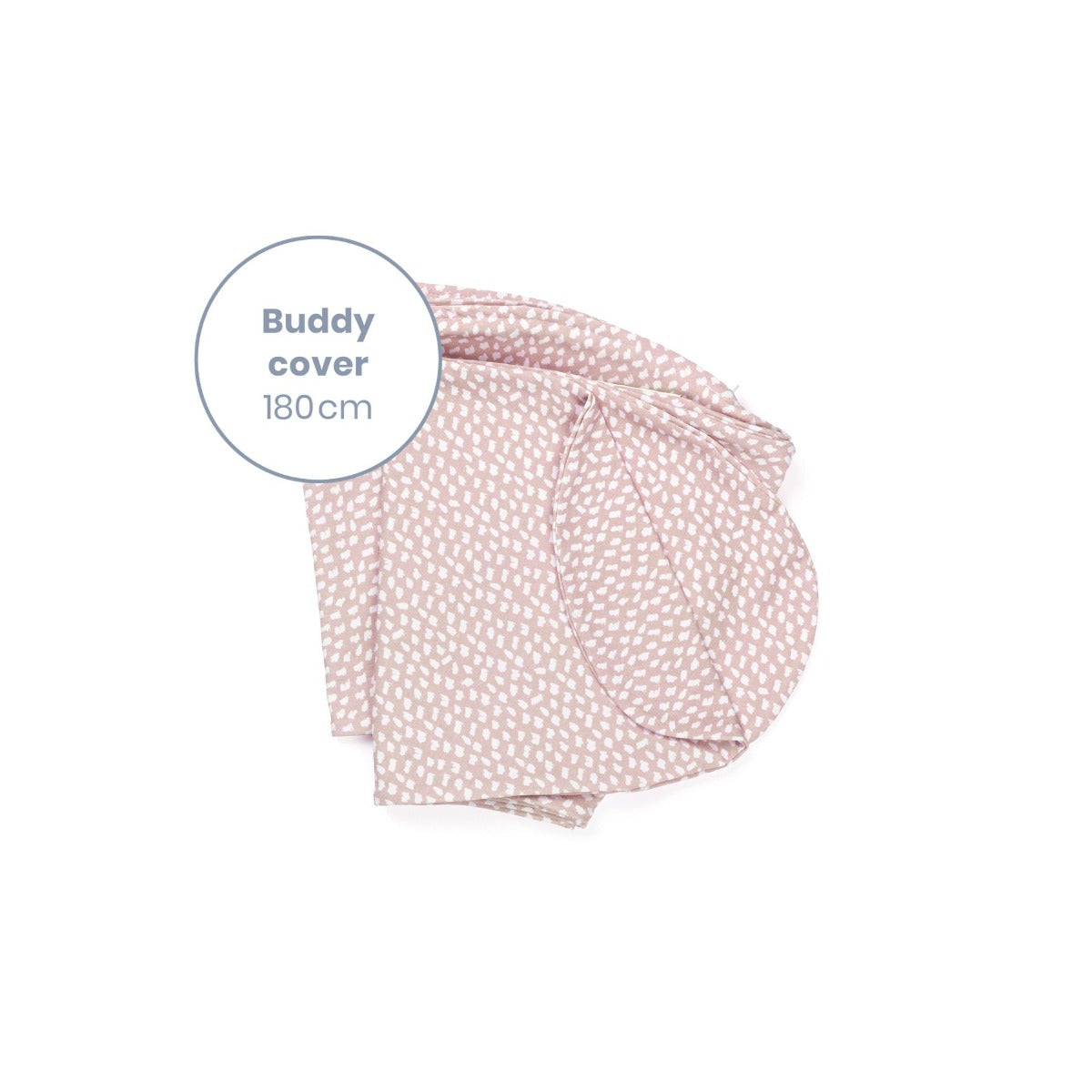Doo Moo Buddy pregnancy pillow cover in Cloudy Pink:image,small_image,thumbnail,swatch_image