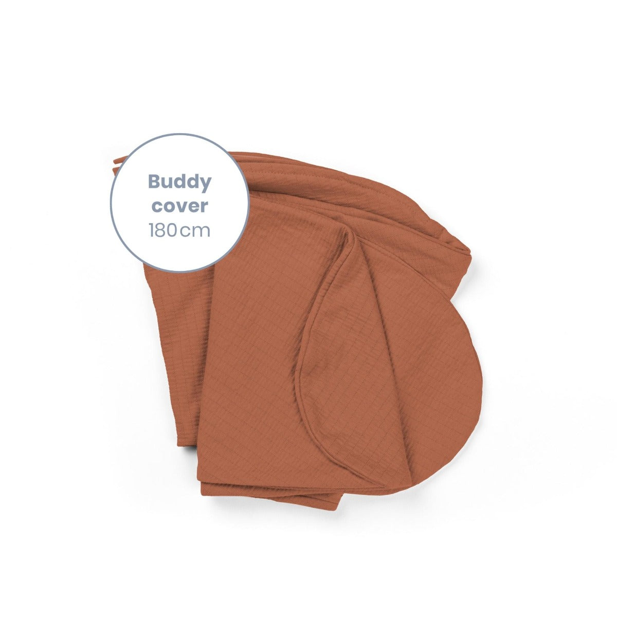 Doo Moo Buddy pregnancy pillow cover in Tetra Jersey Terracotta :image,small_image,thumbnail,swatch_image