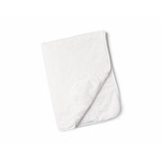 A white, folded Doomoo Dream Cotton blanket on a plain background.