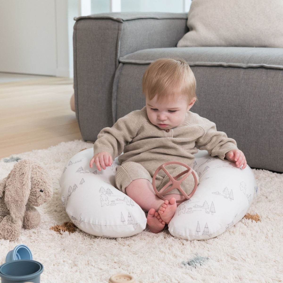 Doomoo Softy Feeding Pillow - doomoo - Dimples