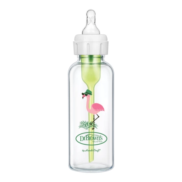 Dr Brown's Narrow Neck Glass Bottle Level 2 - 250ml 250ml - Dr Brown's