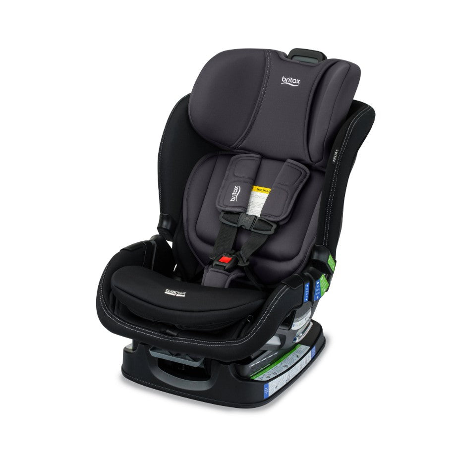 Poplar S car seat in stone onyx from Britax side view