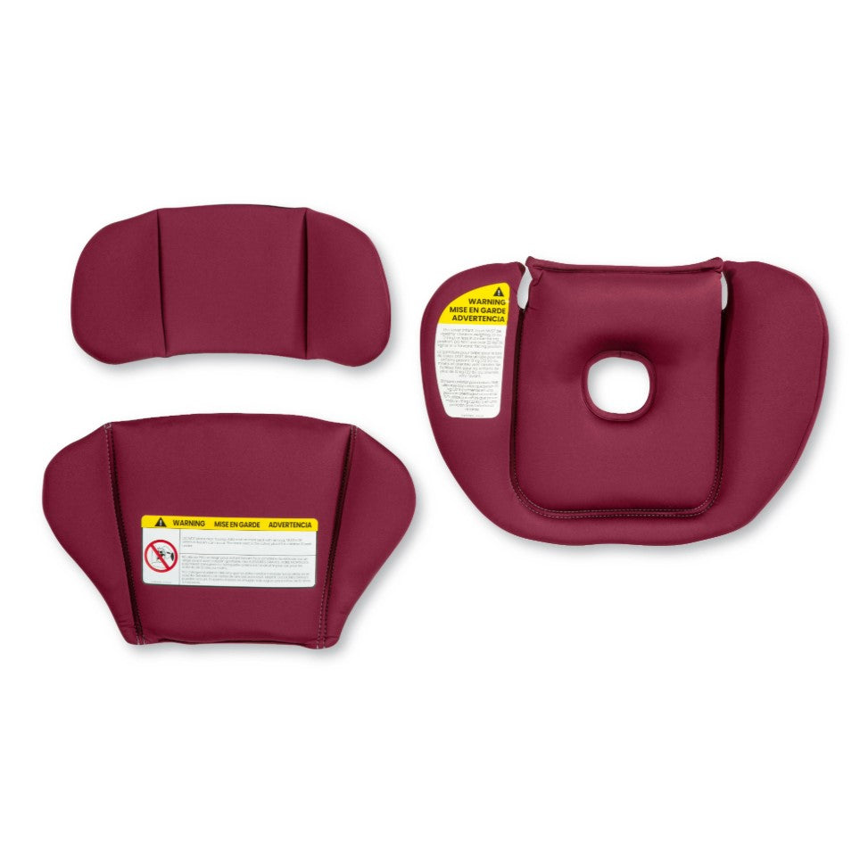 Poplar S car seat from Britax in Ruby and Onyx parts