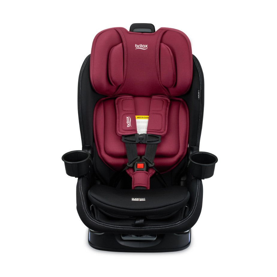 Poplar S car seat from Britax in Ruby and Onyx front view:image,small_image,thumbnail,swatch_image