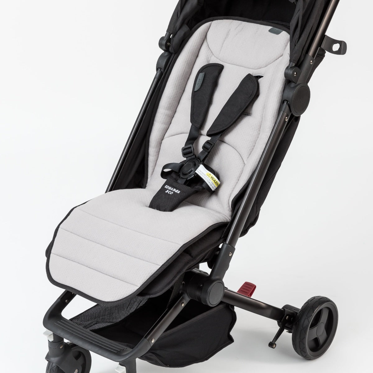 Edwards & Co luxe stroller liner in sand