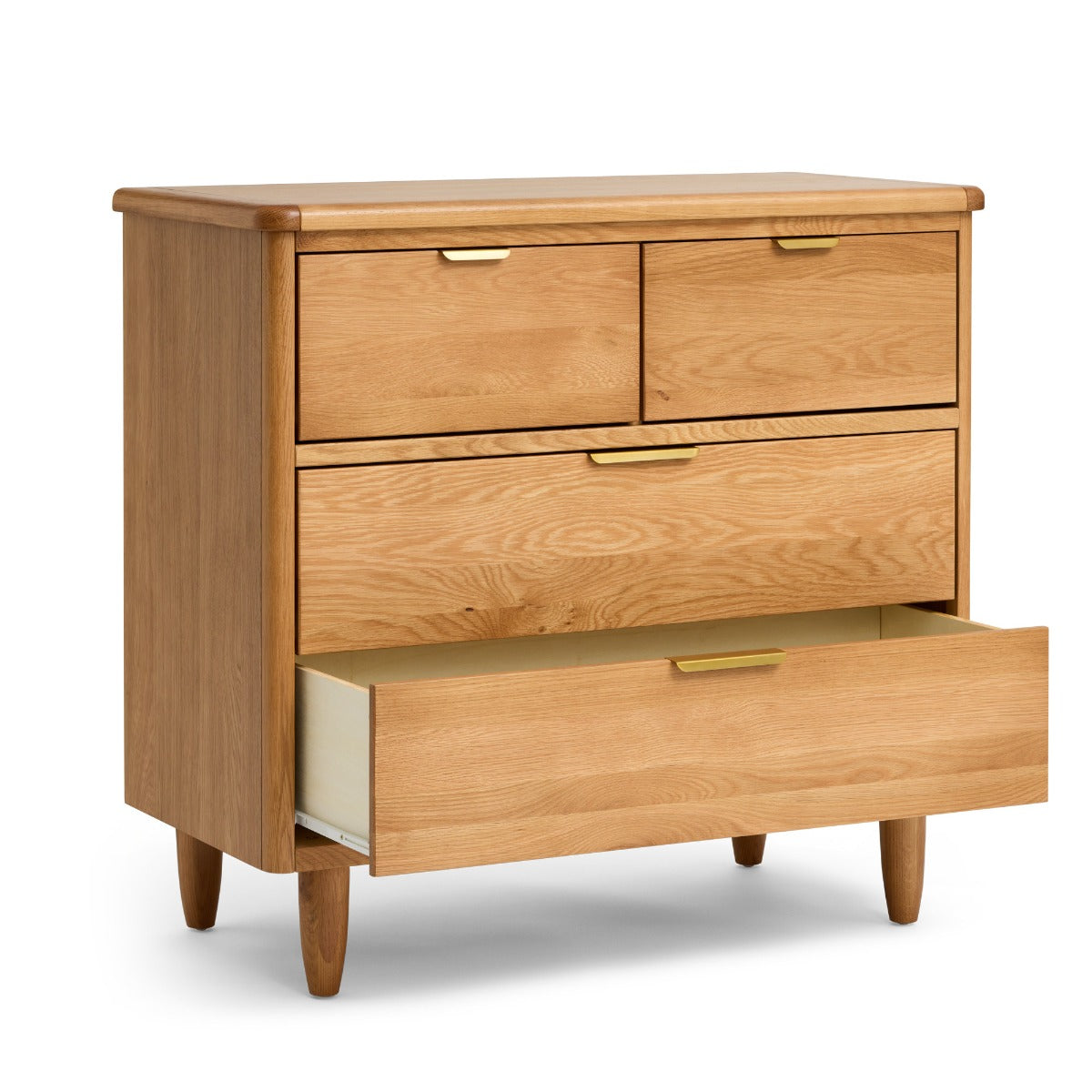 George range Cariboo kids Room Dresser with last drawer open