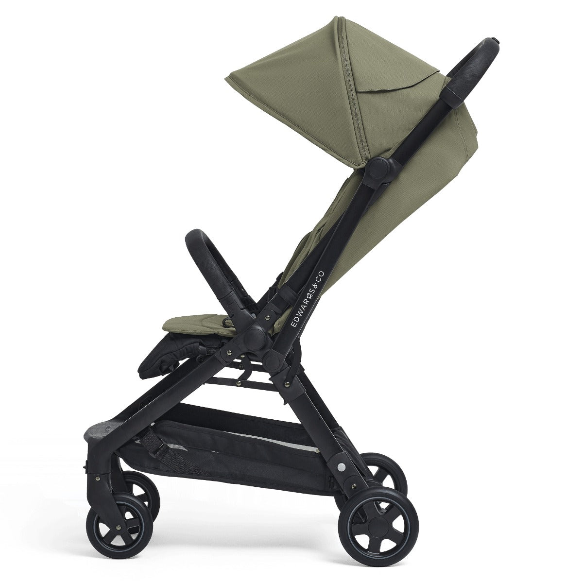 Edwards & co Lucci Stroller in Khaki side view