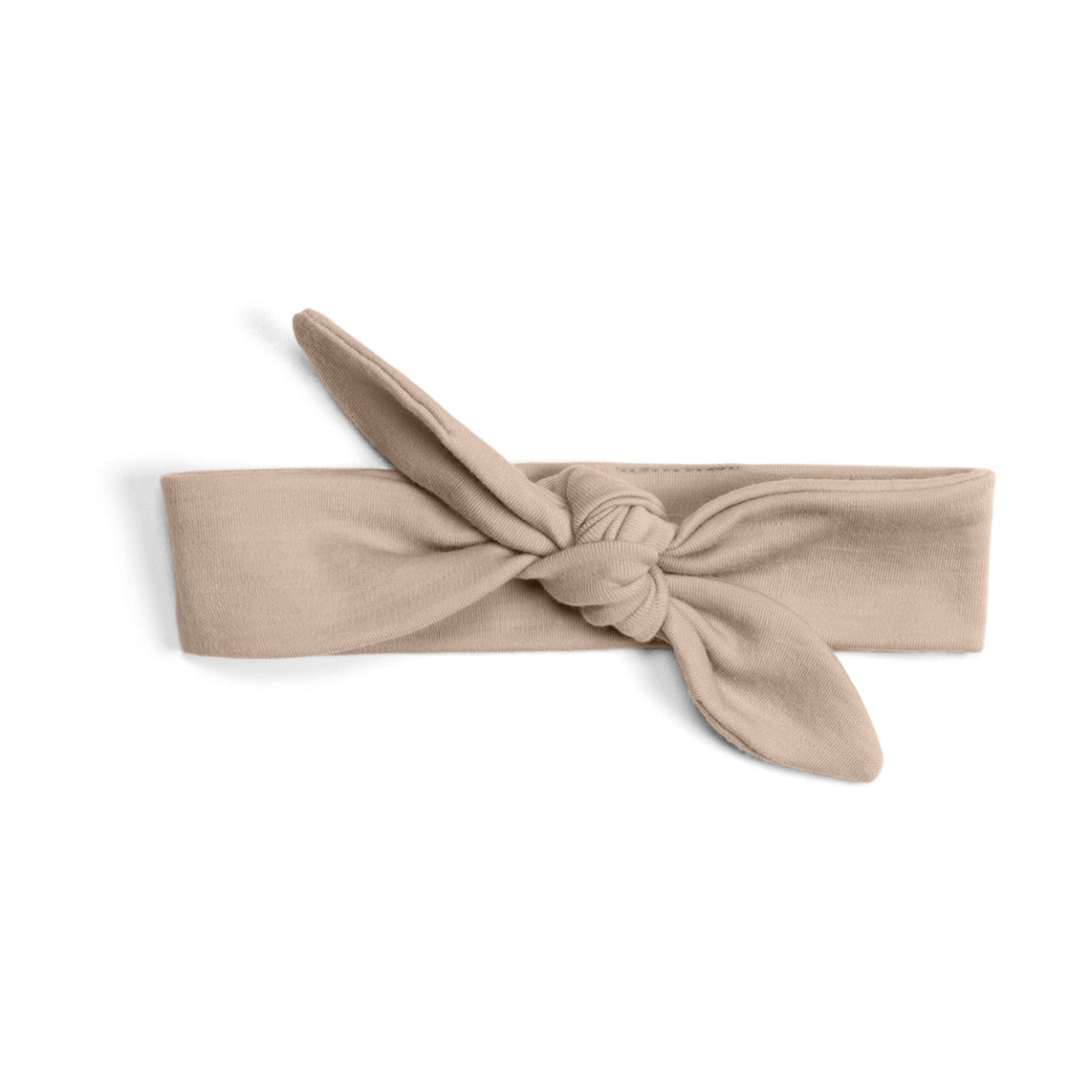 Dimples Winter Soft Snuggles Merino Tie headband In Camel:image,small_image,thumbnail,swatch_image