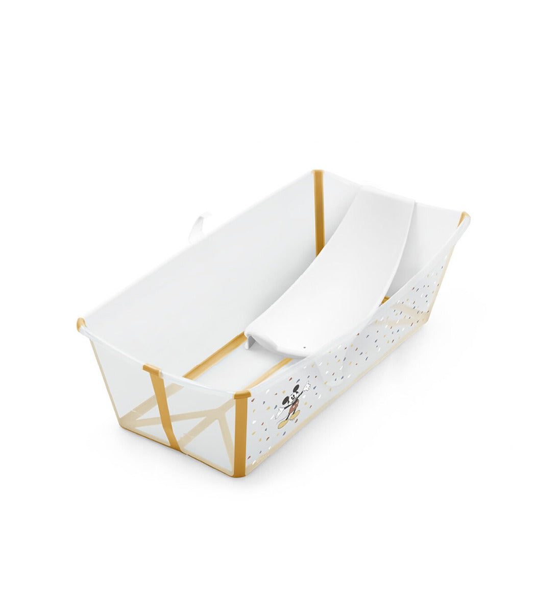 Stokke XL Flexi bath in Mickey with flexi bath support