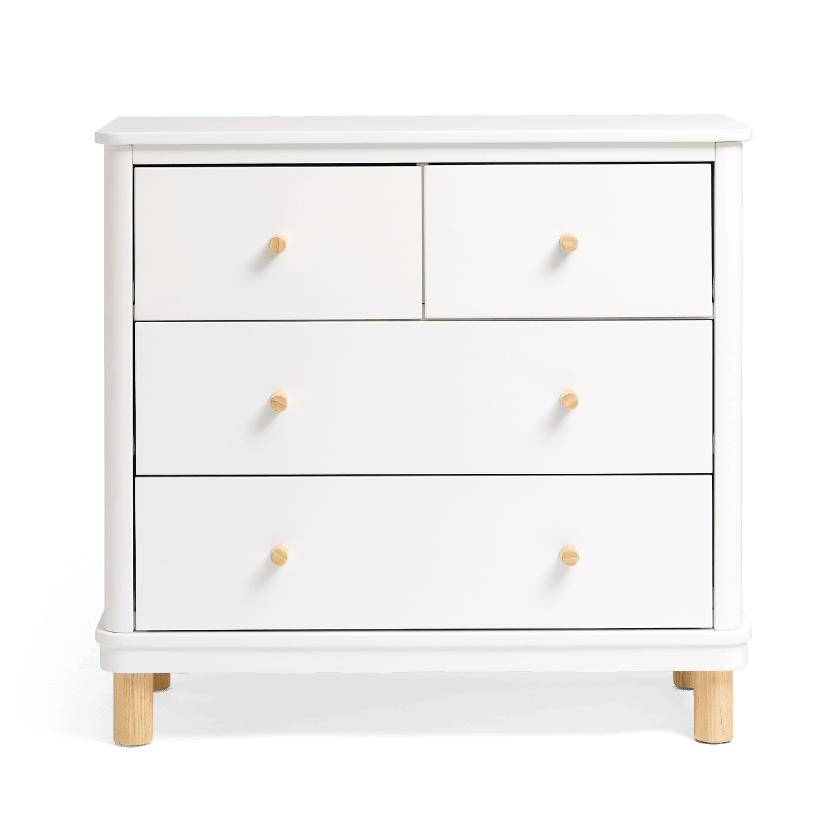 Cariboo Florence Dresser White/Natural Front Image
