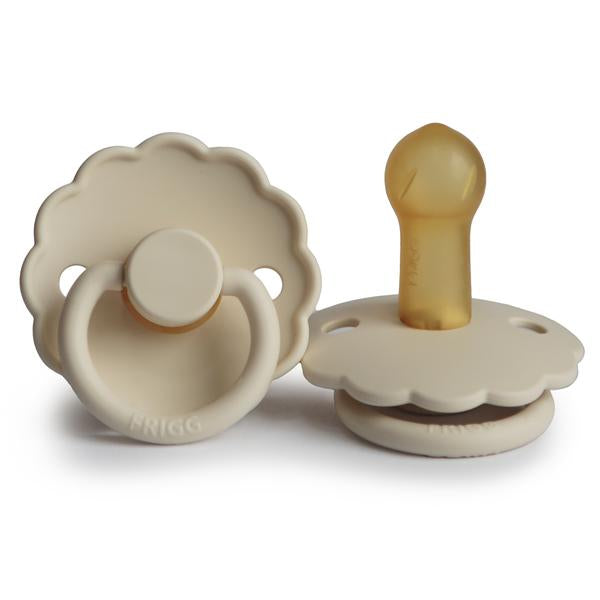 Frigg Daisy Latex Pacifier 2 Pack