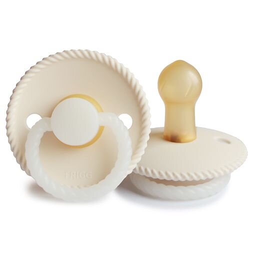 Night Rope Latex Pacifier 2 Pack - Frigg - Dimples