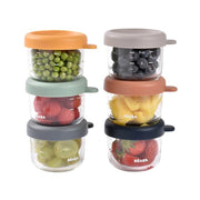 Glass Food Storage Jars 6pk - 150ml 150ml - Beaba