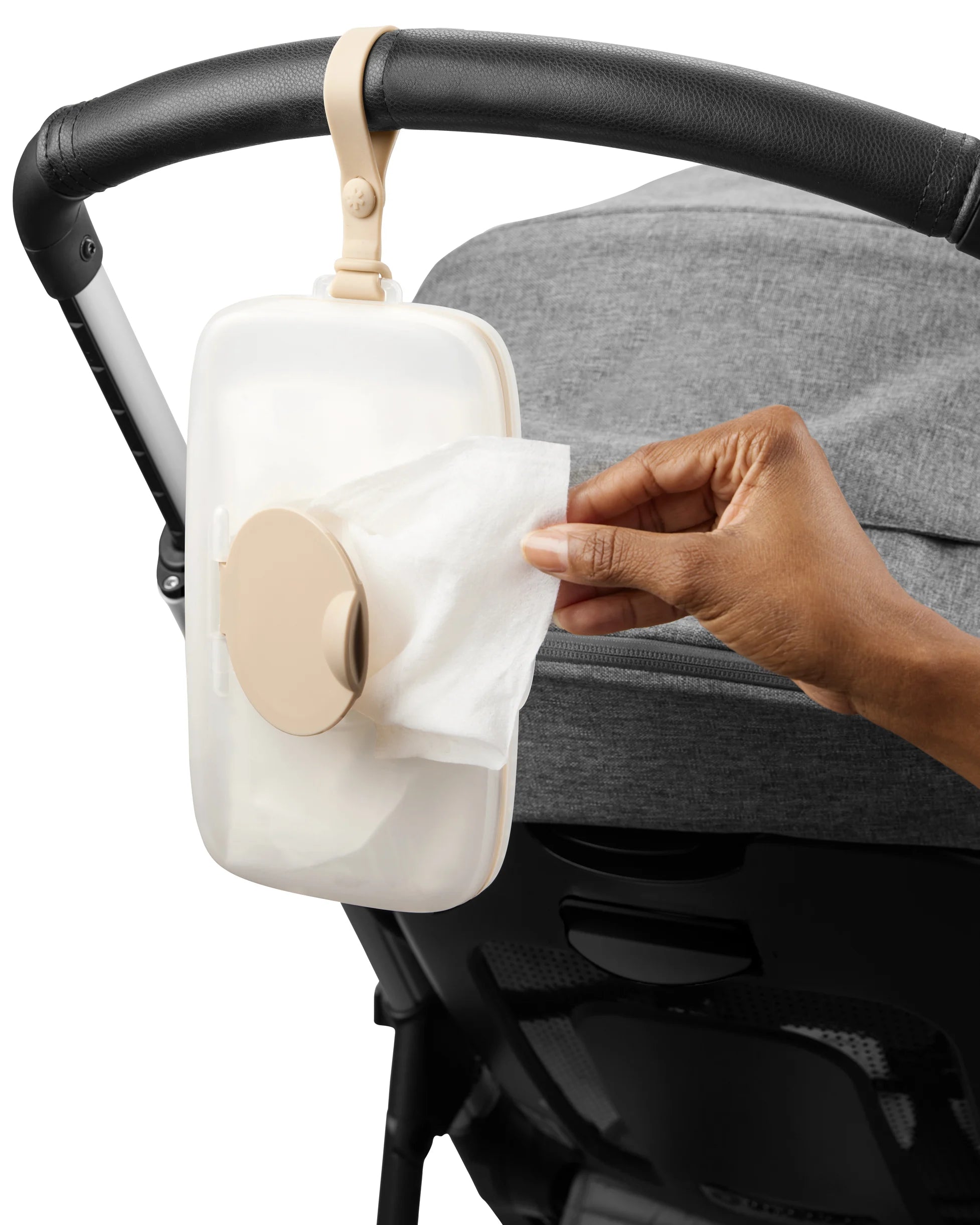 Skip Hop Grab & Go Snug Seal Wipes Case Oat - Skip Hop