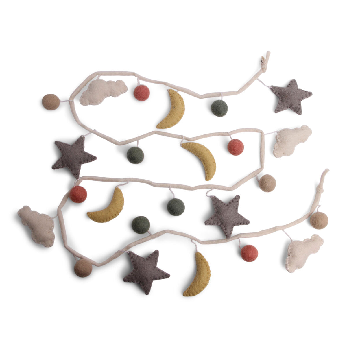 Gry & Sif garland with stars, moons and clouds in multicolour:image,small_image,thumbnail,swatch_image
