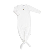 Dimples baby sleepwear cotton gown in white bee:image,small_image,thumbnail,swatch_image