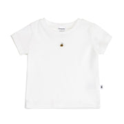 Dimples baby clothing cotton t-shirt in White Bee:image,small_image,thumbnail