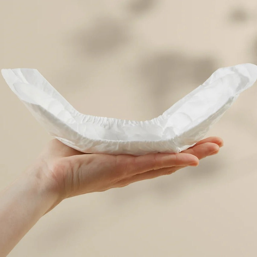 Herbal Infused Postpartum Pads with organic cotton