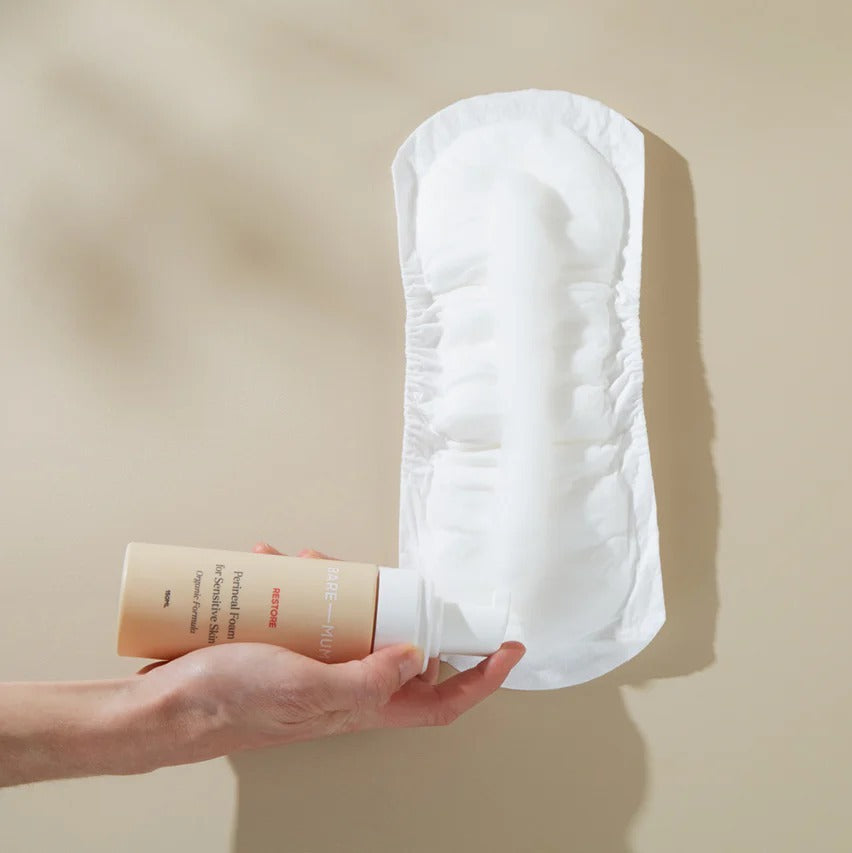 Herbal Infused Postpartum Pads with organic cotton