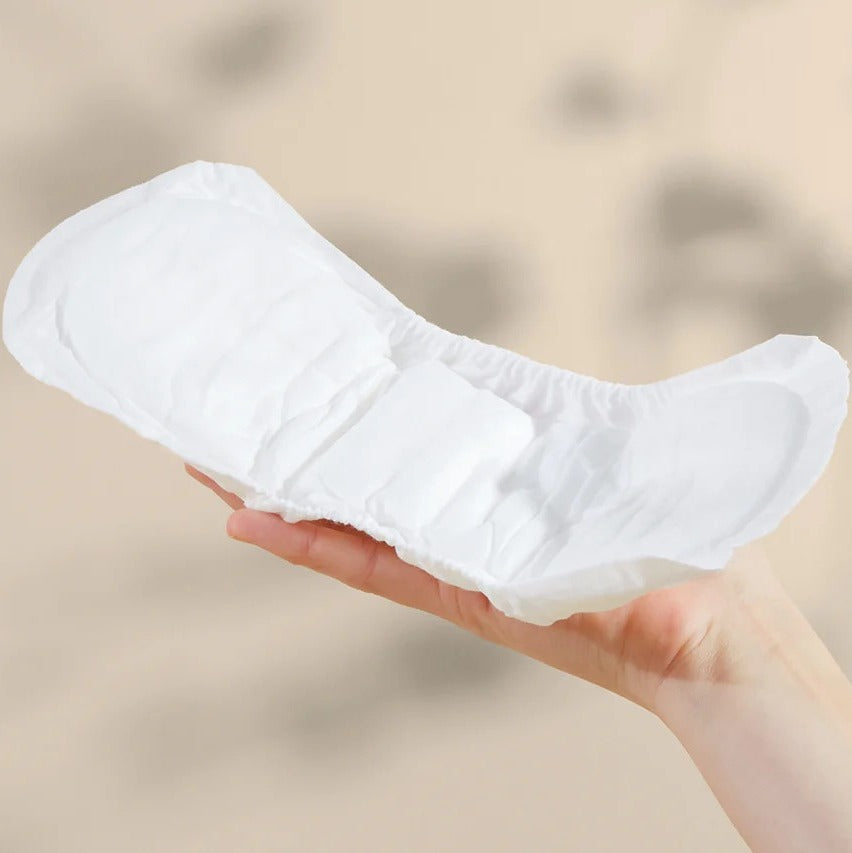 Herbal Infused Postpartum Pads with organic cotton