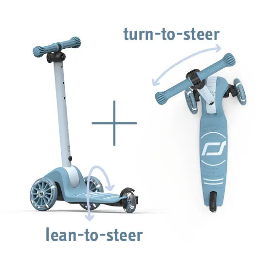 Highwaykick 3S Steel - Scoot and Ride