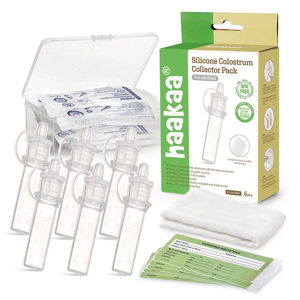 Haakaa Pre-Sterilised Silicone Storage Container:image,small_image,thumbnail,swatch_image