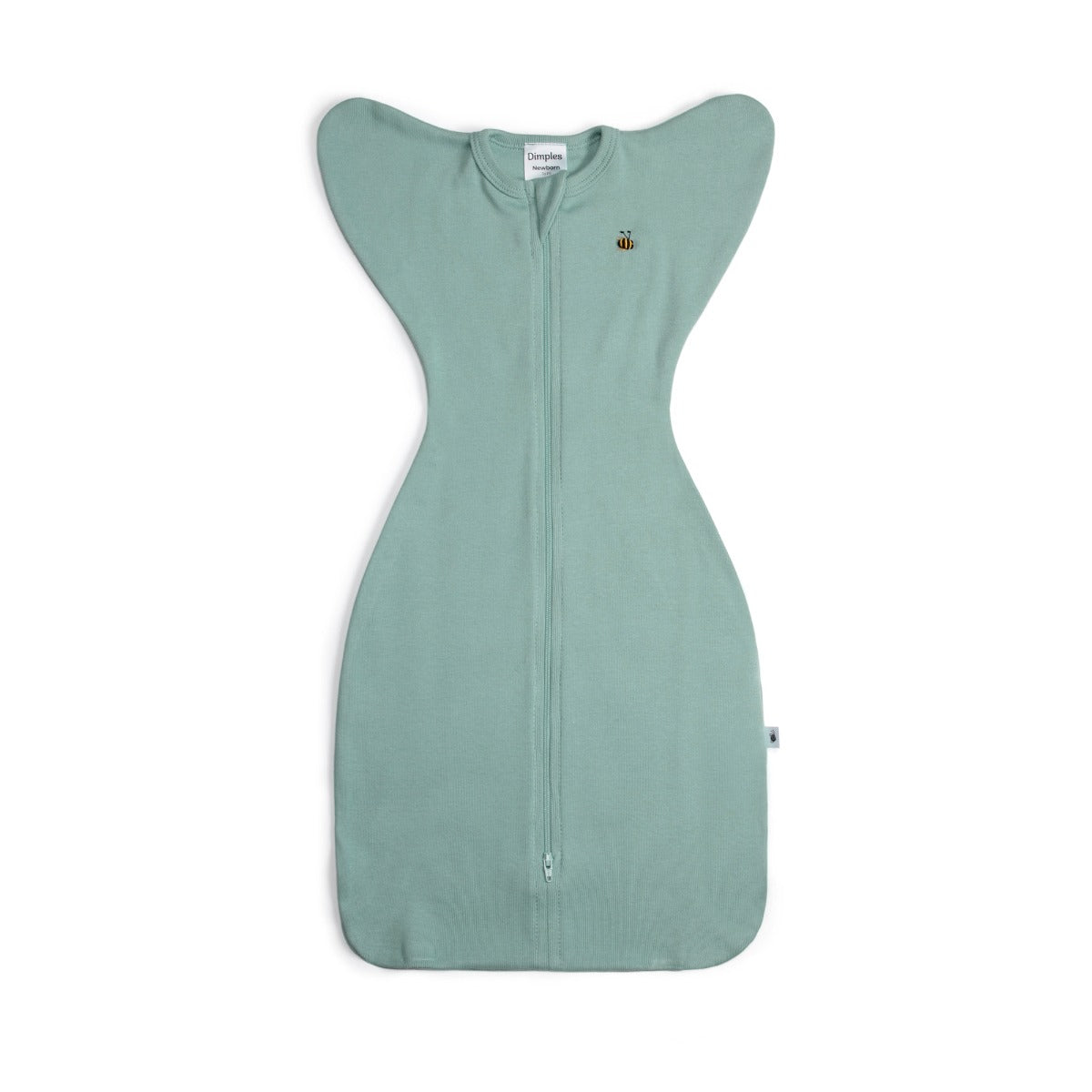 Cotton Sleep Pod in Ocean color with bee embroidery:image,small_image,thumbnail,swatch_image