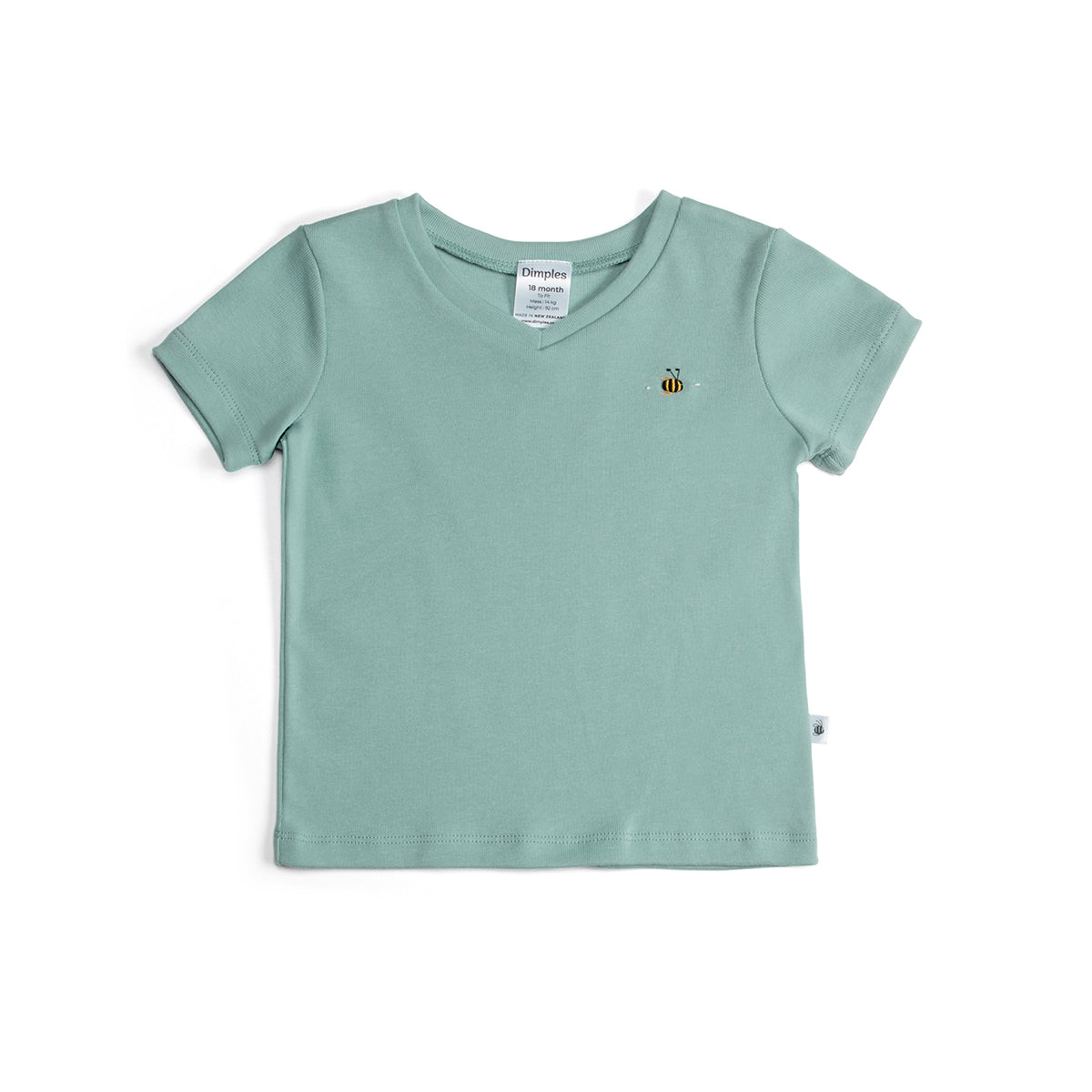 Cotton Ocean color boys v-neck tshirt:image,small_image,thumbnail