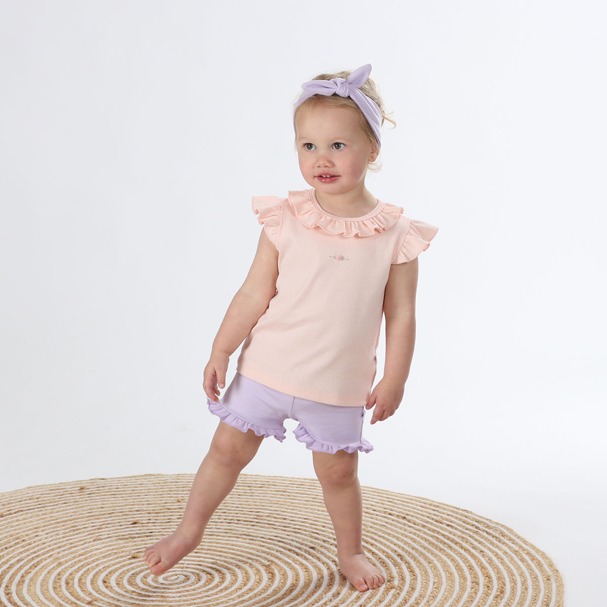 Cotton Frill Top - Dimples - Dimples